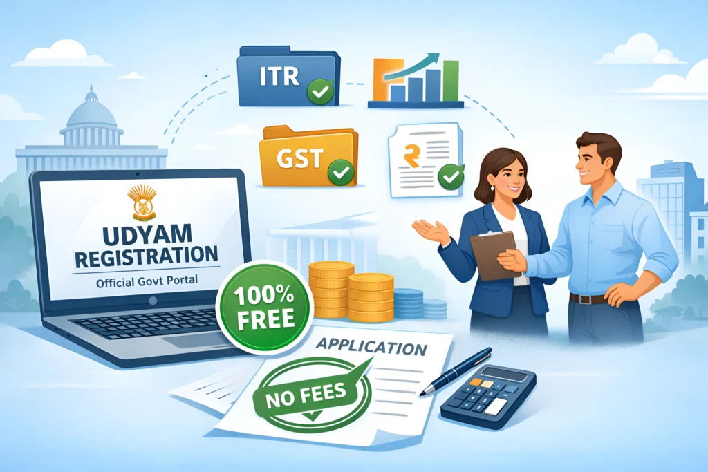 Udyam Registration Fees and Charges