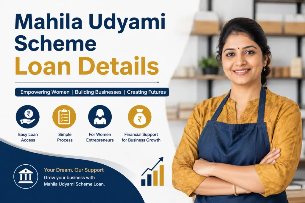 Mahila Udyami Scheme Loan Details